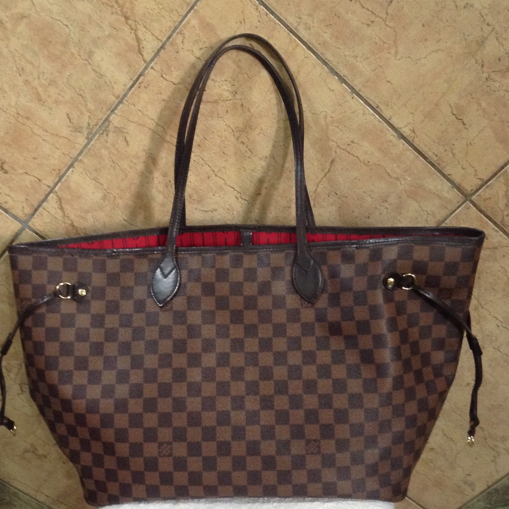 Louis Vuitton Nver Full Damier | Shopee Philippines