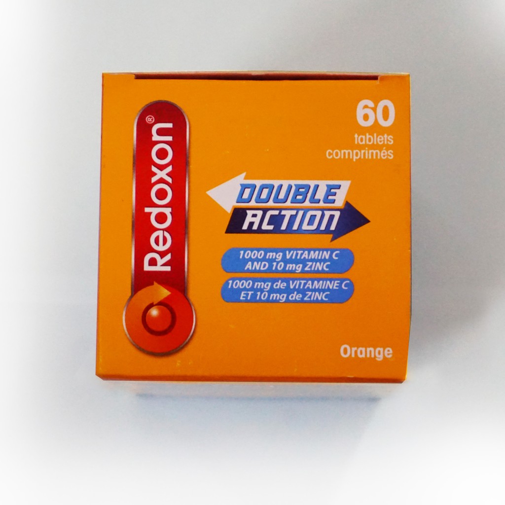 Redoxon Double Action Vitamin C Zinc 1000mg Vit C And 10mg Zinc 15 Tablets Shopee Philippines