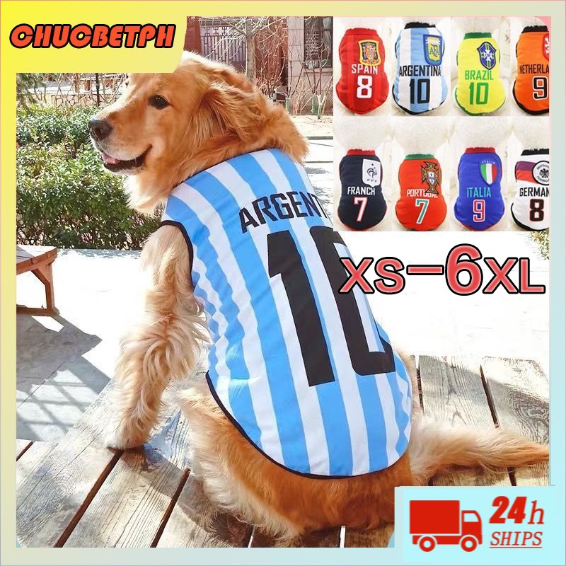 BIG Size dog clothes dog jersey vest shirt cat clothesXS6XL Shopee
