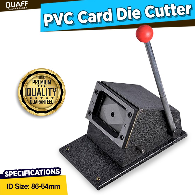QUAFF PVC Card Die Cutter (ATM Card Size) Shopee Philippines
