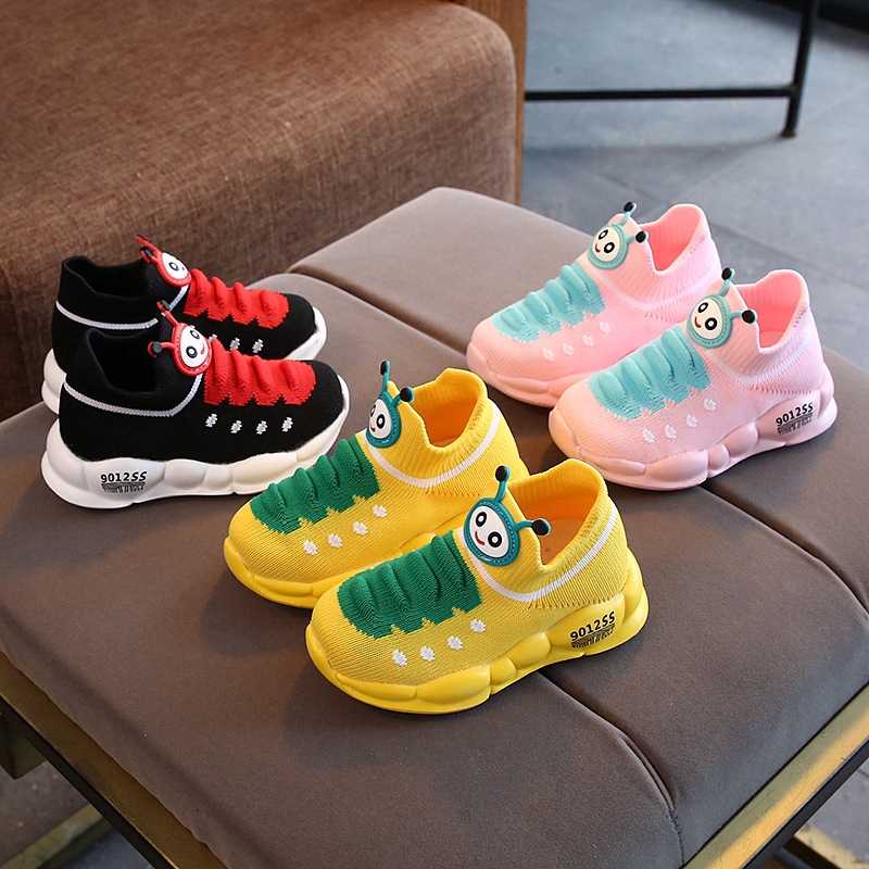 colorful kids sneakers