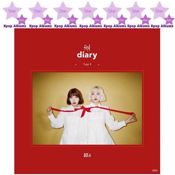 Bolbbalgan4 Red Diary Page 1 Mini Album Kpop Shopee Philippines