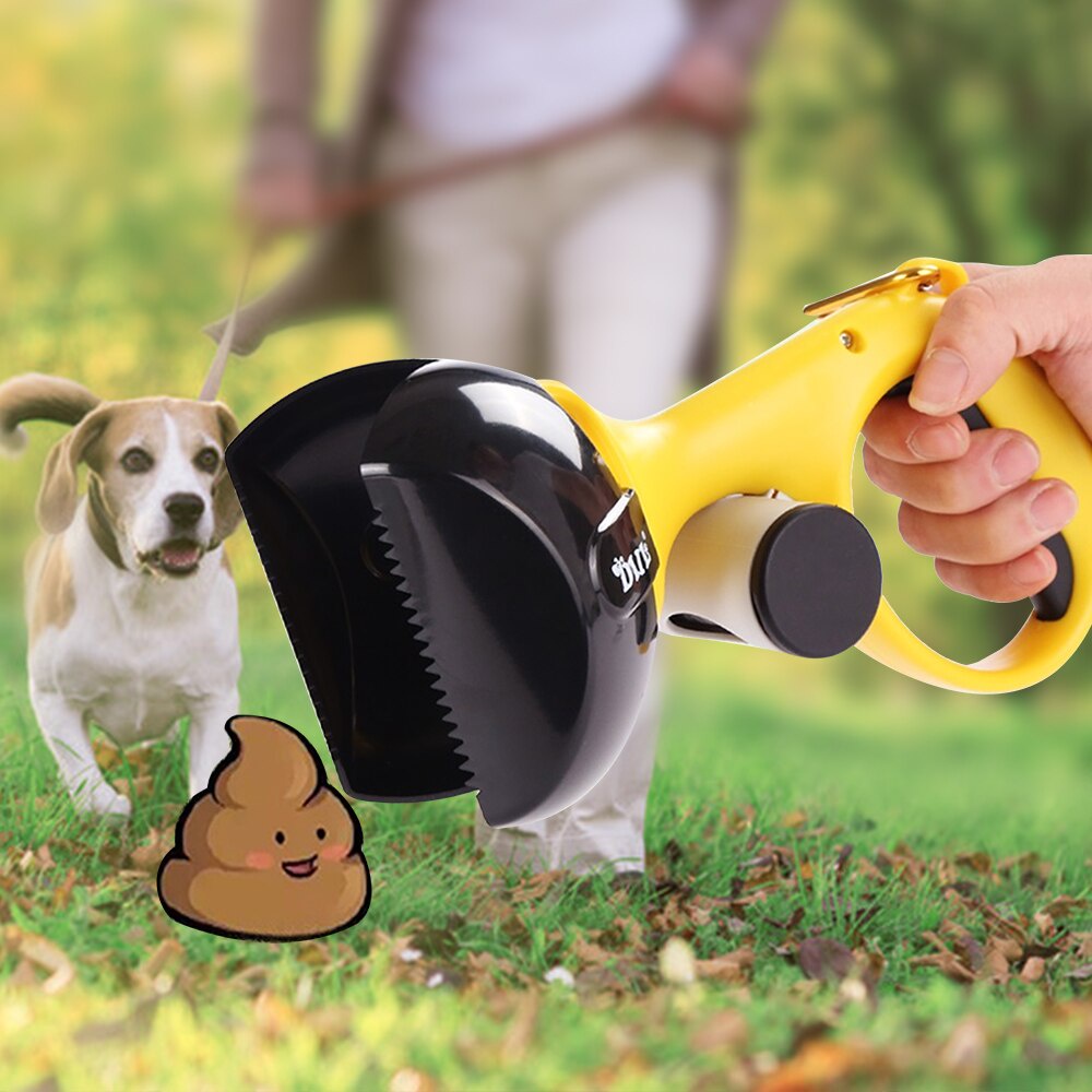 Poop Picking Tool for Dogs Poop Scooper Jaw Poop Scoop Shovel Pick Up