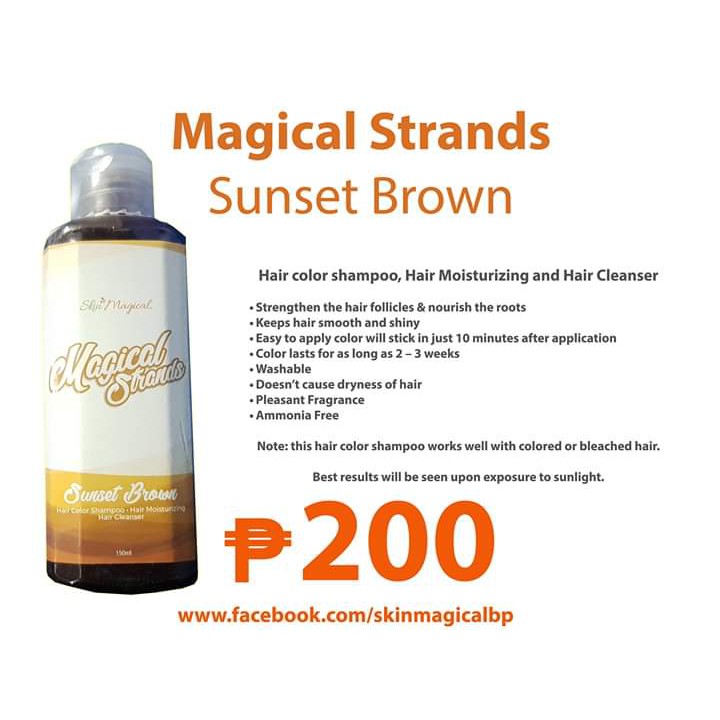 Magical Strands Sunset Brown Shopee Philippines
