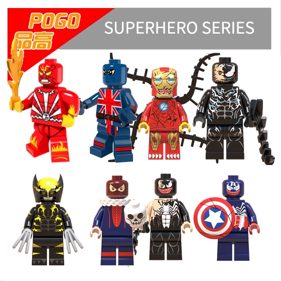 lego iron man and captain america