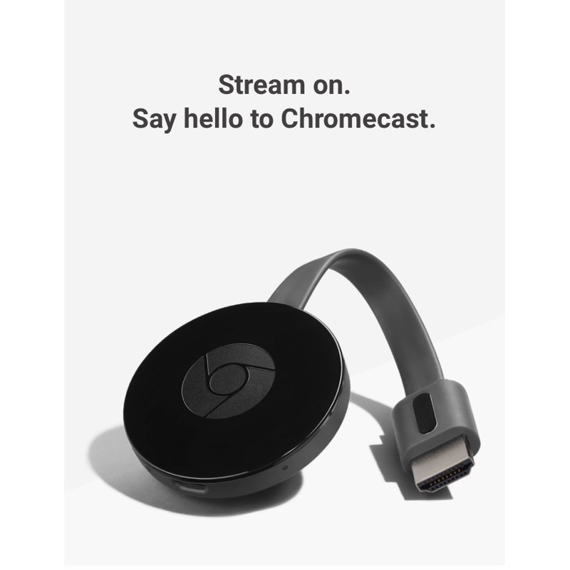 Chromecast Gen 2, Cast your Favorite entertainment the TV. Original Cromecast | Shopee Philippines