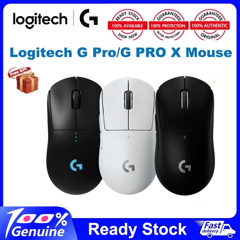 【3-Year Warranty】Logitech G PRO Wireless Gaming Mouse RGB Dual Mode ...