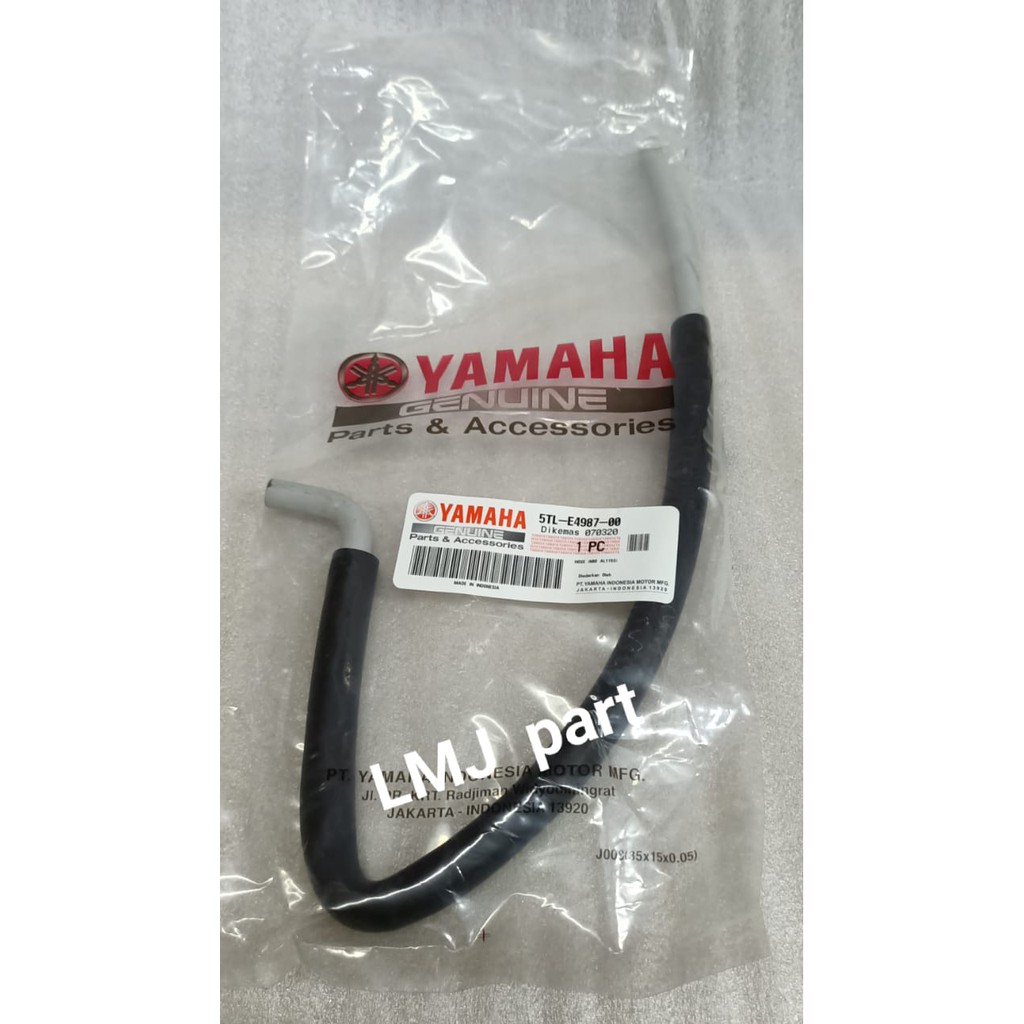 Yamaha Black Breather Hose 5TLE498700 for Mio Sporty 5TL/Mio Smile 28D Shopee Philippines