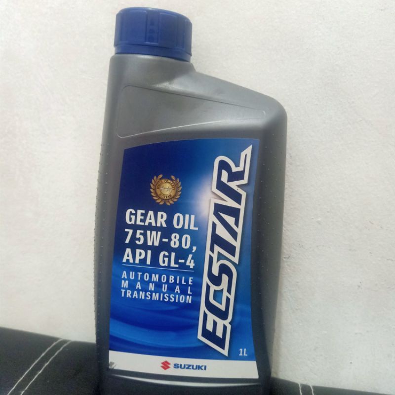 Suzuki Gear Oil 75W-80, API GL-4 / AutoMobile Manual Transmission 1 L