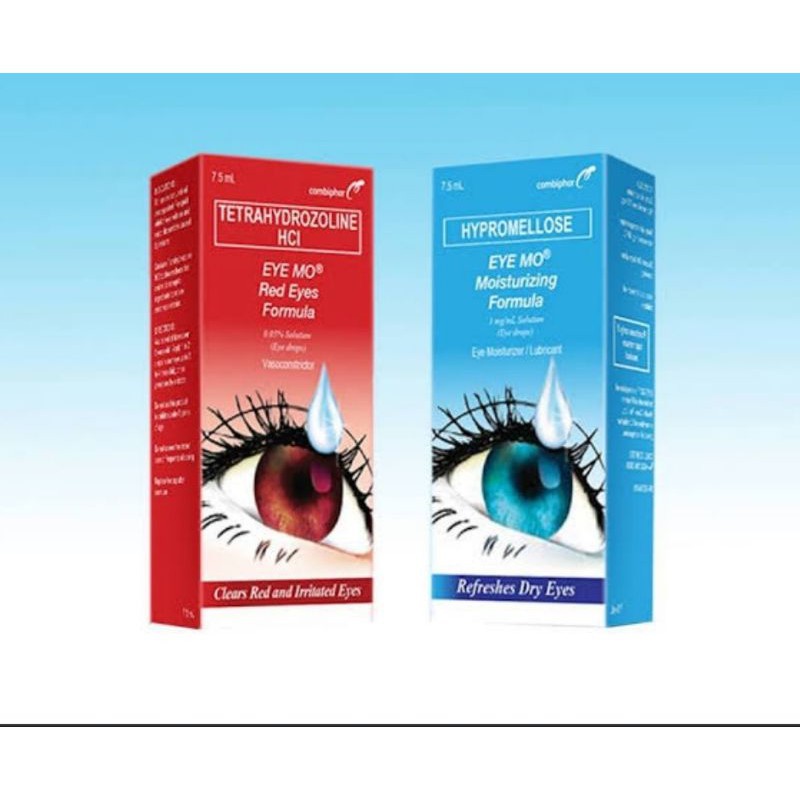 Eye Mo Red (Red Eyes) / Eye Mo Blue (Moisturizing) 7.5ml Shopee