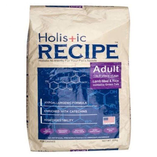 Holistic Recipe Adult Dog Food (1Kg) Shopee Philippines