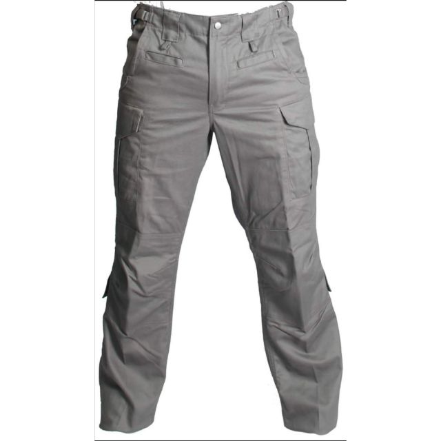 light grey cargo trousers