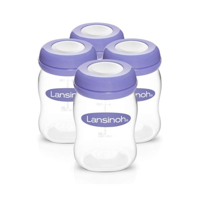 lansinoh breastmilk storage bottles