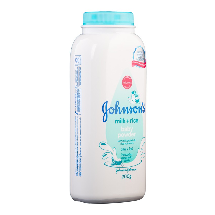 johnson milk and rice baby powder