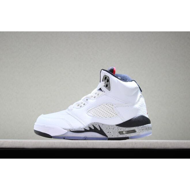 jordan 5 cement white