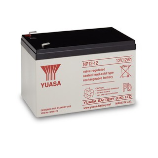 Yuasa E-Bike Battery 12V 12Ah 20hr 12 Volts 12 Ampere NP12-12 EBike UPS Battery #7