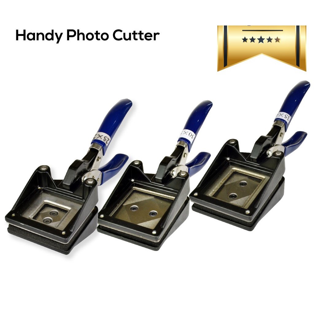 Handy Photo Cutter / Handheld ID Cutter 1"x1" , Passport , 2"x2