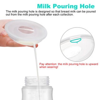Reusable Pregnant Breast Milk Collector Prevent Leakage Silicone Breast Pad Breast  Milk Collector #4