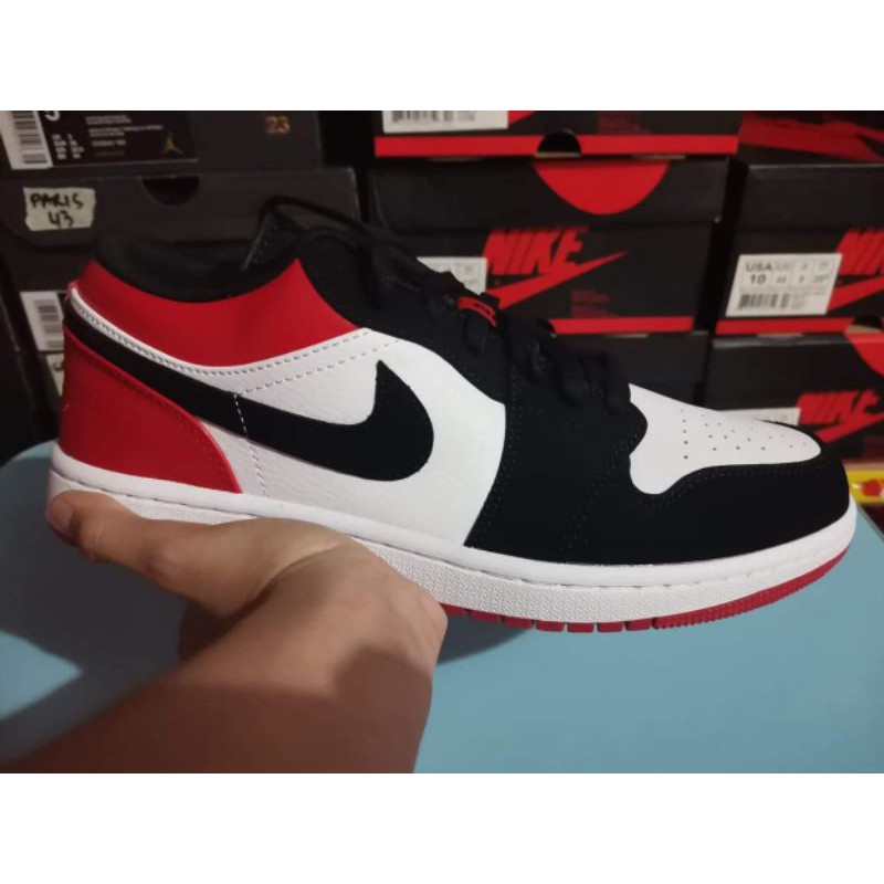 jordan 1 low black toe price philippines