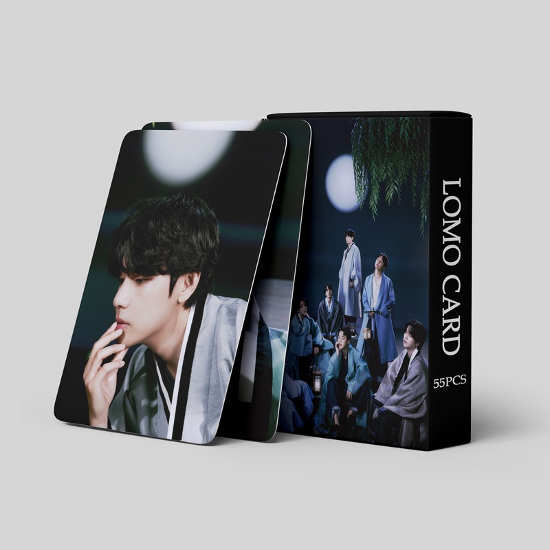 Susi 55pcsset 2022 Bts Photocards Kpop Ablum Card Dalmajung Welcome The Moon Lomo Card Idol 5058