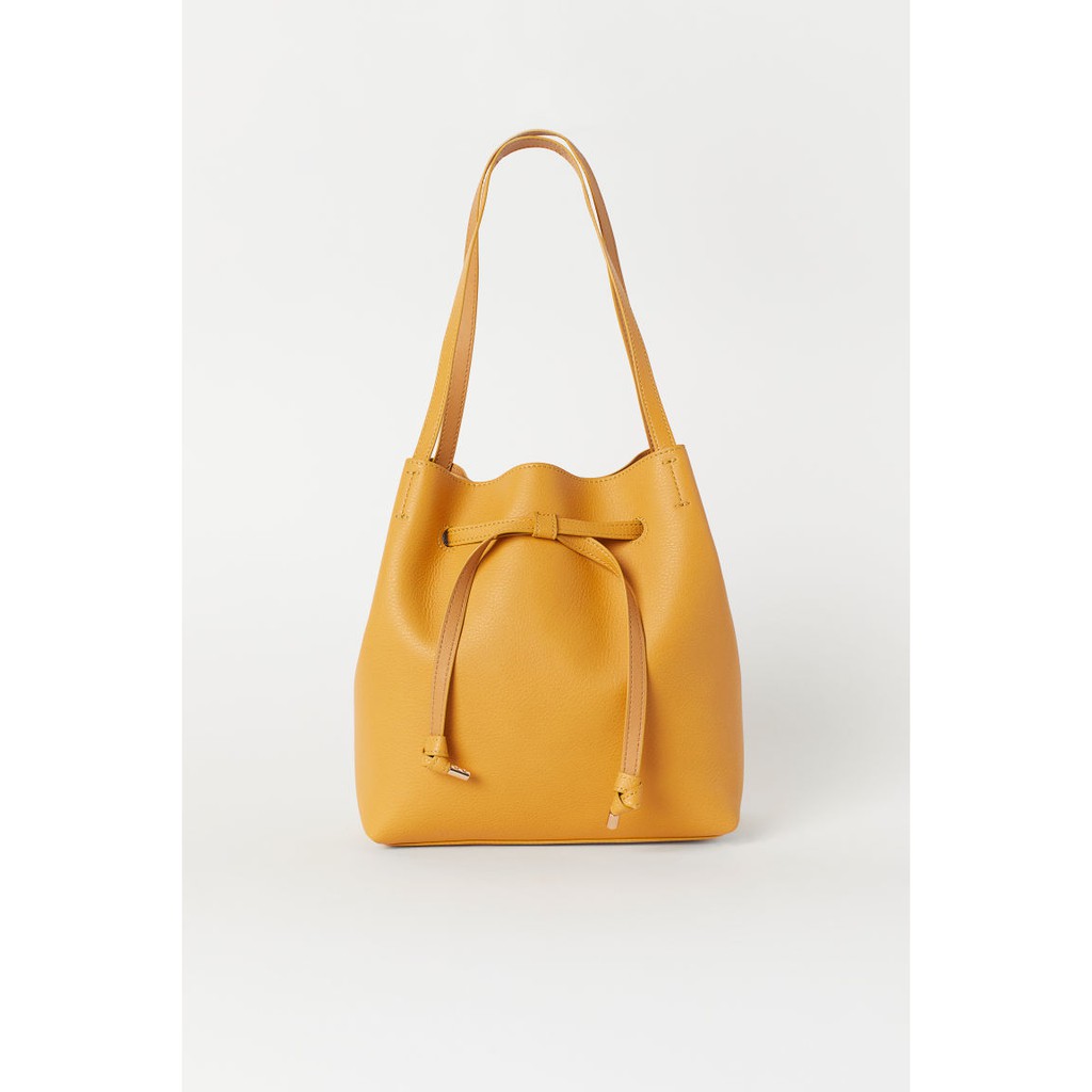 h&m yellow bag