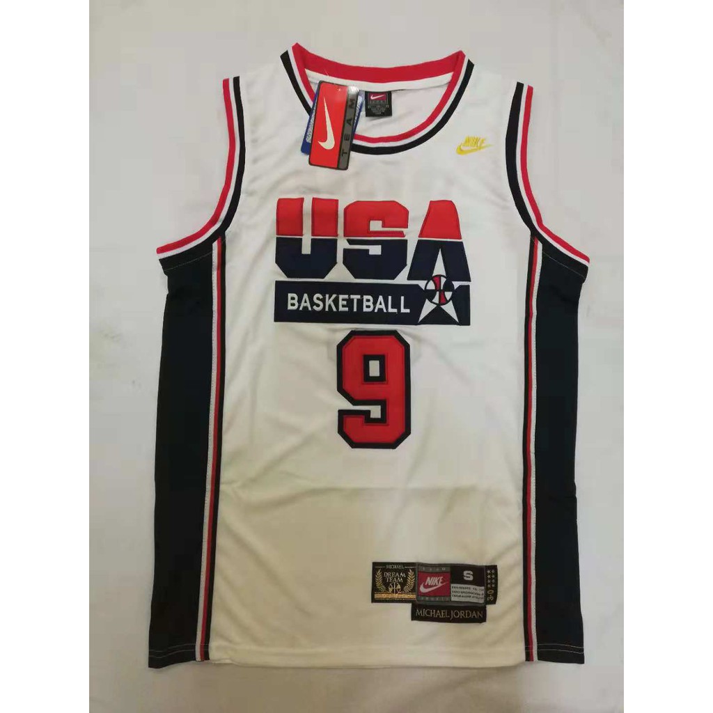 USA 9 Michael Jordan Basketball Jersey 