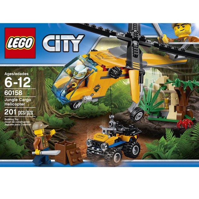 lego city jungle helicopter