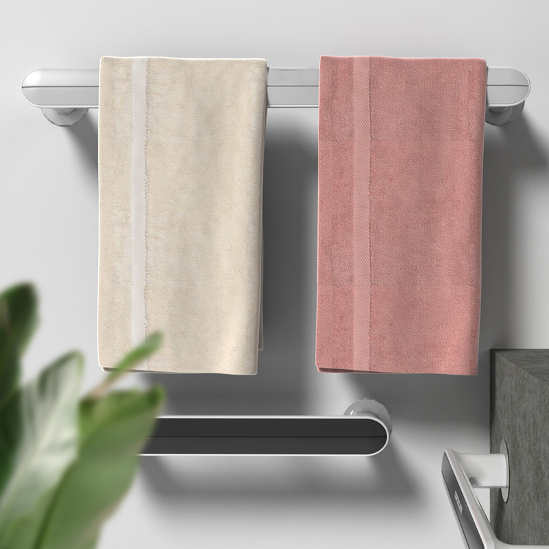 Towel rack bathroom toilet toilet rack non-perforated wall-mounted wash ...