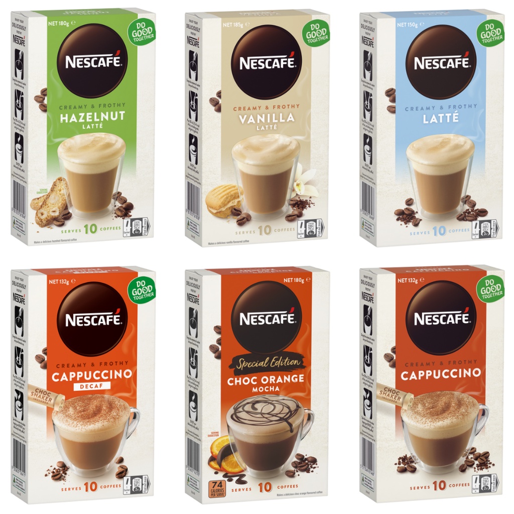 NESCAFE INSTANT COFFEE 3in1 (IMPORTED, ASSORTED FLAVORS) Shopee