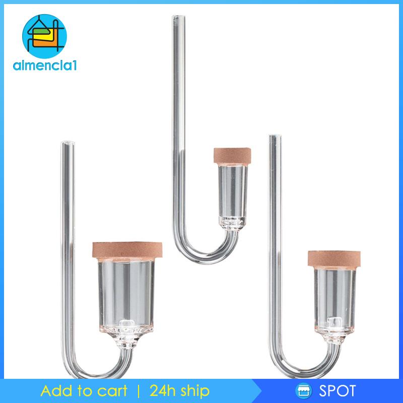 [Almencla1] CO2 Diffuser Clear Acrylic Carbon Dioxide Refiner for Aquarium Fish Tank #3