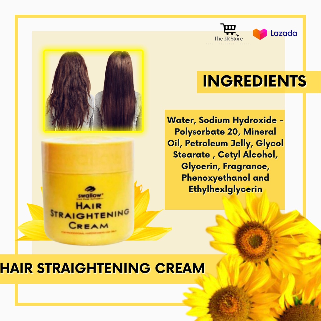 Original SWALLOW Hair Straightening Cream For Men and Women Hair