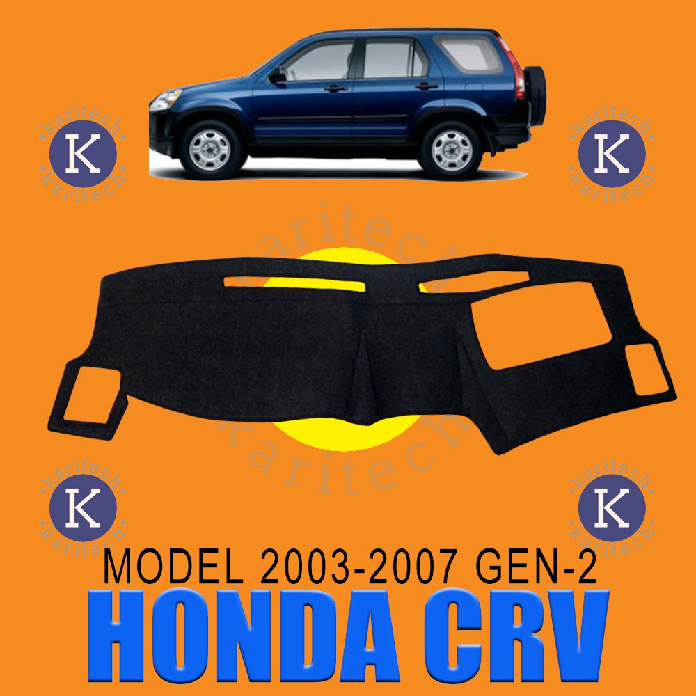 Dashboard Cover Honda CRV 2003 2004 2005 2006 2007 Gen2 Shopee