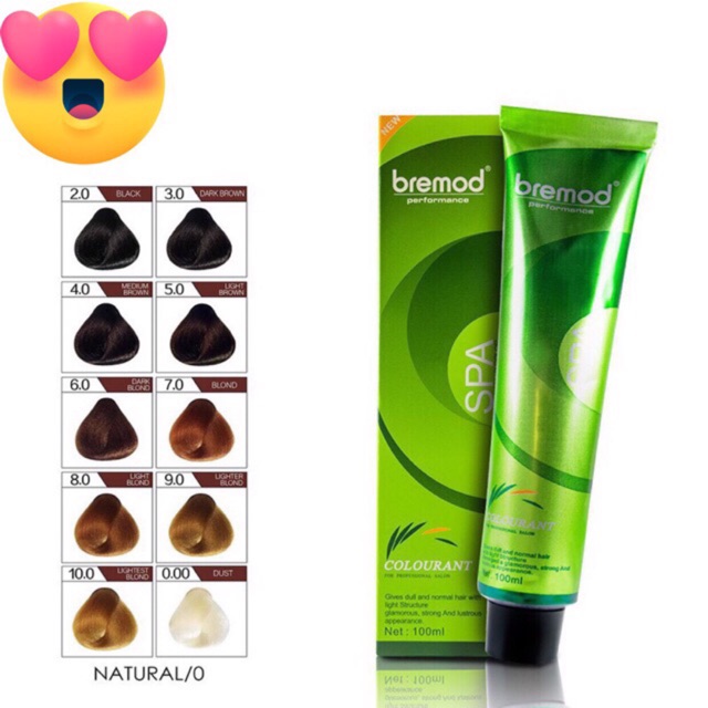 Bremod Hair Color Dye 100ml please choose your color | Shopee Philippines
