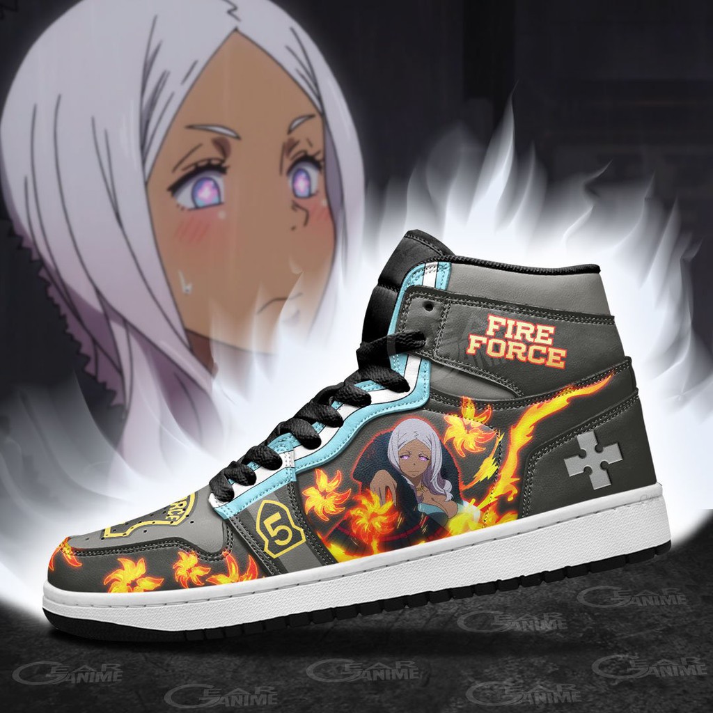 Fire Force Hibana Sneakers Custom Anime Shoes | Shopee Philippines