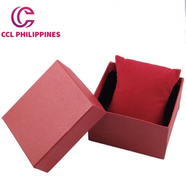 Ck Ph Watch Box Cardboard Gift Box With Free Pillow Shopee