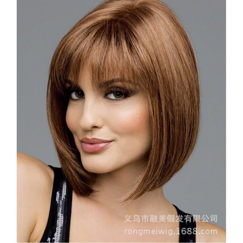 Fashion Style Wig In Short Hair Women Cod Fashion Clip Women