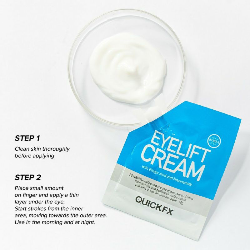 QUICKFX Eyelift Cream 10g Shopee Philippines