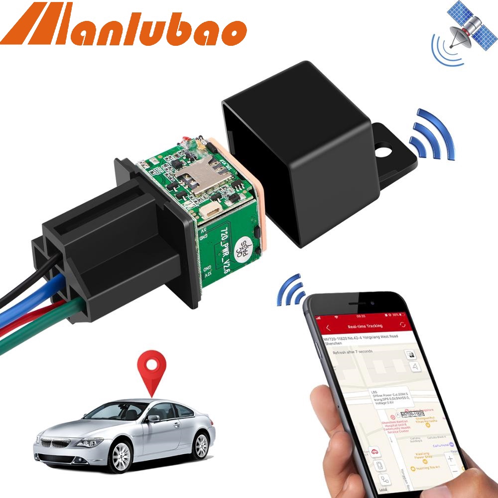Auto Smart C13 mini Car Relay GPS Tracker Device Real-time Tracking GSM
