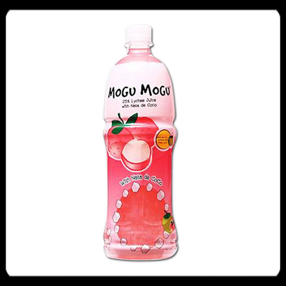 Mogu Mogu Lychee Juice with Nata De Coco 1 liter | Shopee Philippines