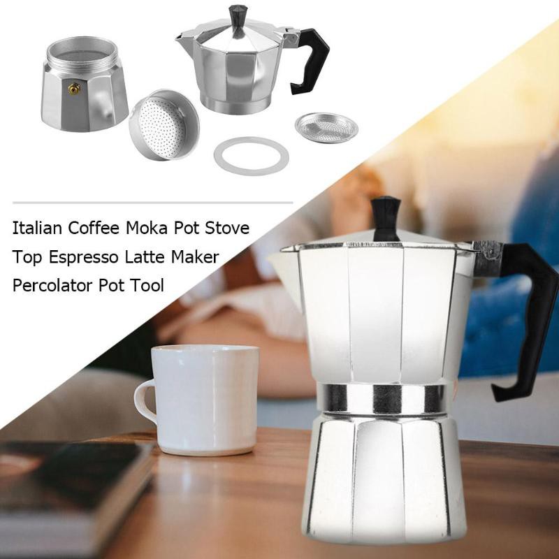 Moka Coffee Maker Italian Top Moka Espresso Cafetera Expresso