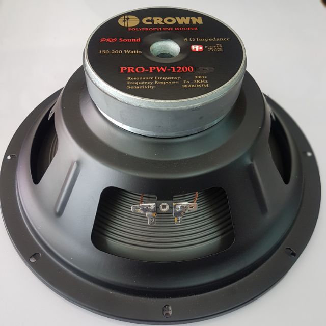 crown woofer speaker