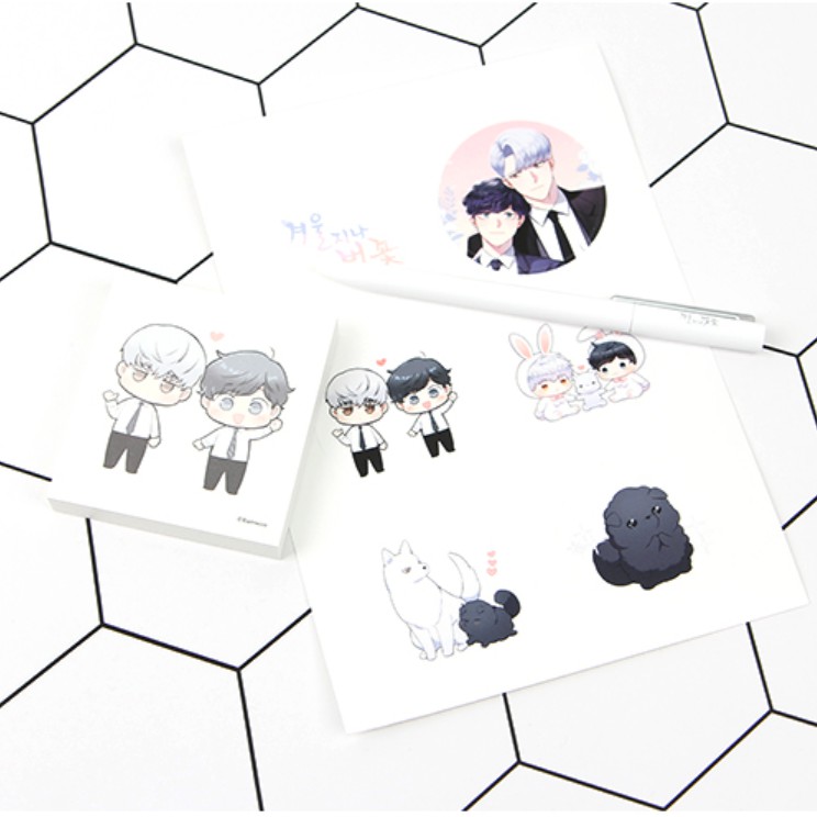 Webtoon Shop Cherry Blossom After The Winter Welcome Package Official Merchandise Shopee Philippines