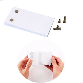 ↂﺴLimy 60 Pages Blank Flipbook Animation Paper with Holes Pocket Mini Notebook #4
