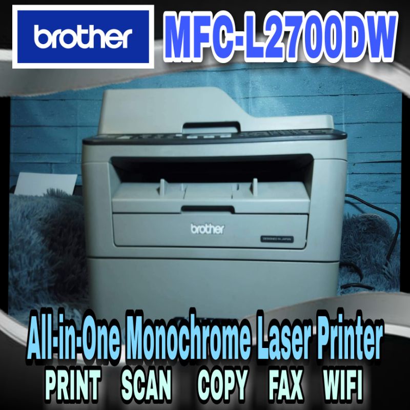 Brother Mfc L2700dw All In One Monochrome Laser Printer Shopee Philippines 1925