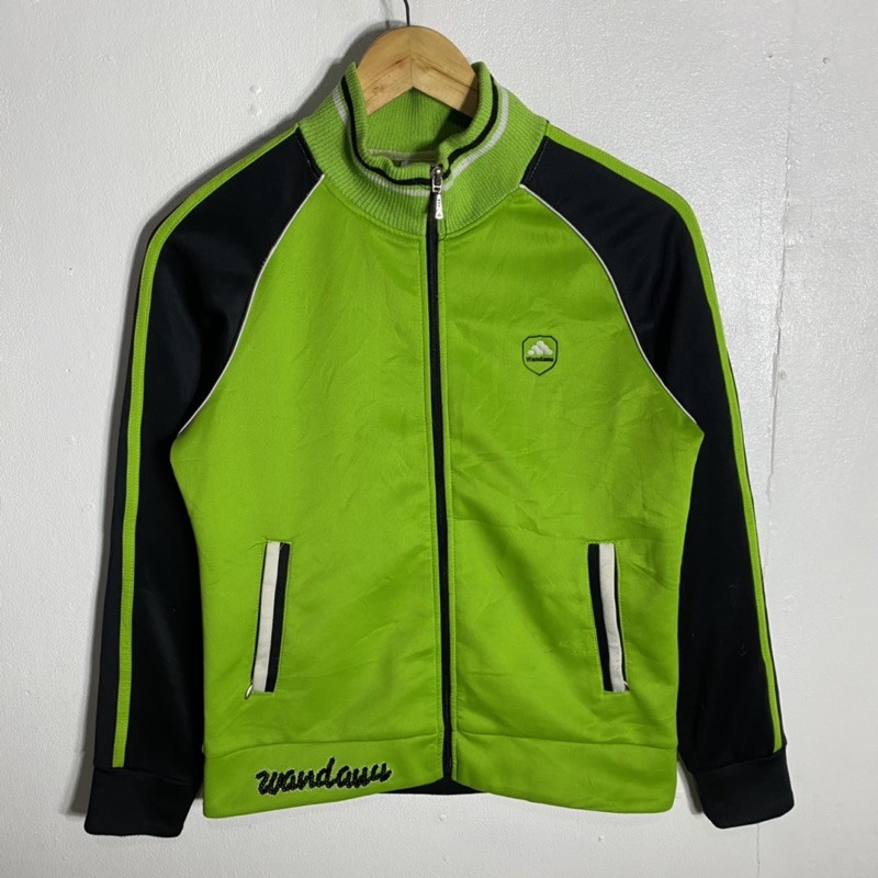 black and green jacket