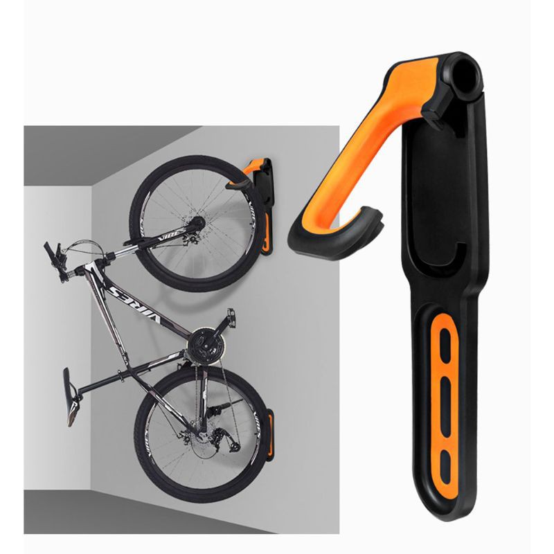 Bicycle Hanger Bracket Mtb Mountain Bike Wall Mount Vertical Folded Rack Holder Ee Philippines - How To Hang A Bike On The Wall Vertically