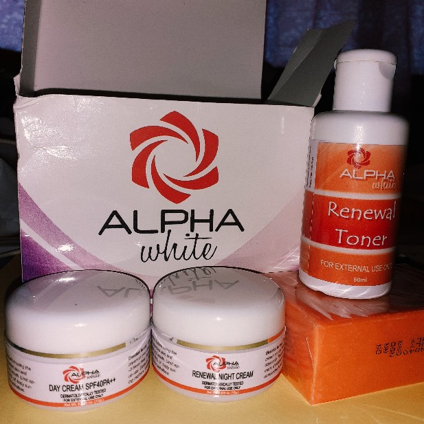alpha white renewal set