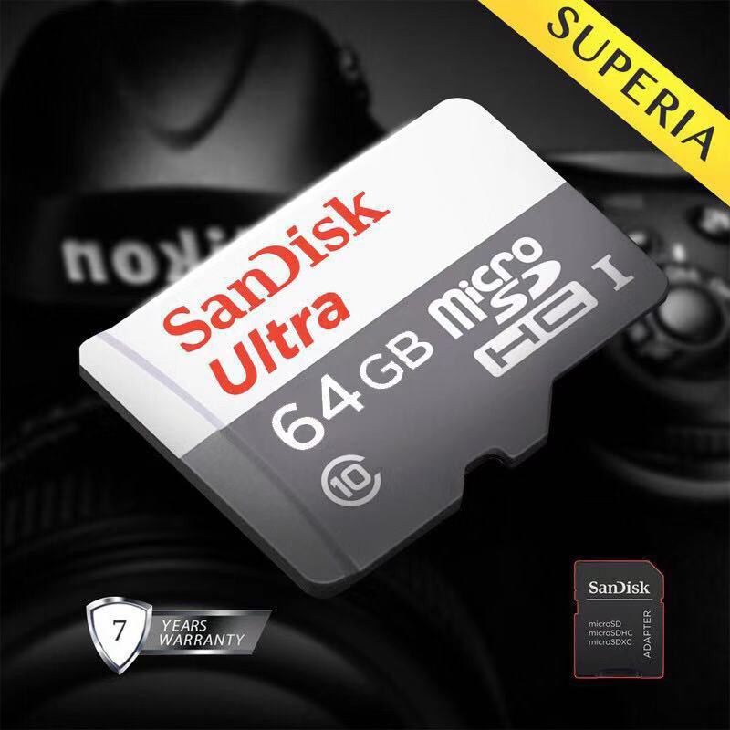 SanDisk 64GB Memory Card Micro TF Card SD Card Shopee Philippines