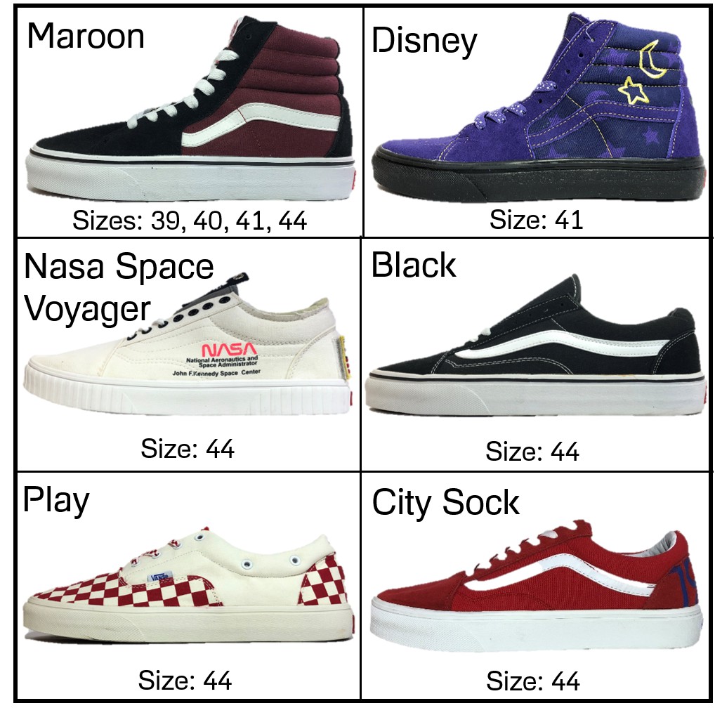 vans 43 size