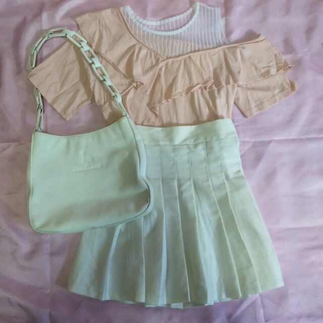 pastel outfit korean